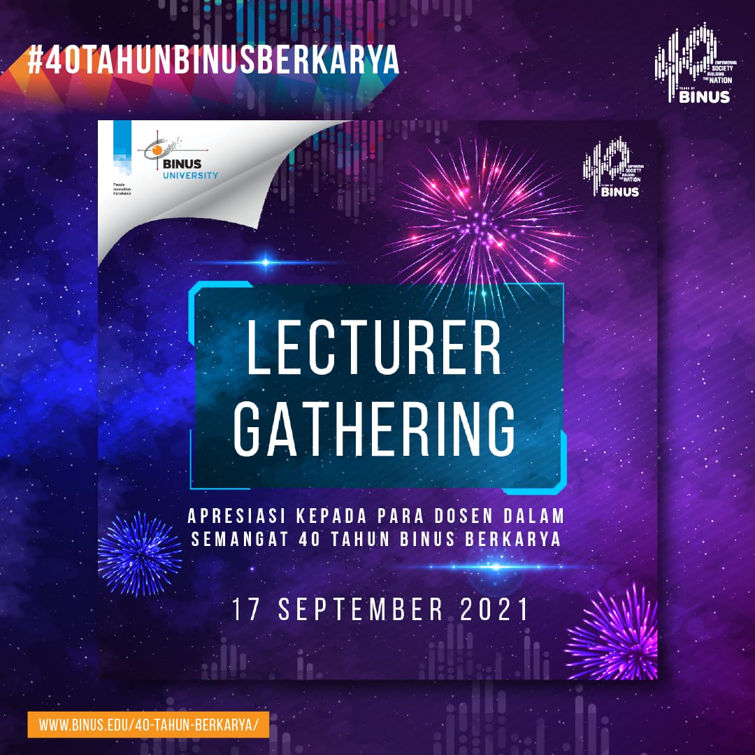 Lecturer Gathering Semester Ganjil 2020/2021